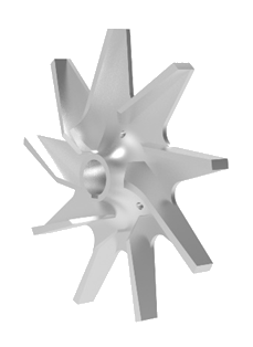 Open impeller type