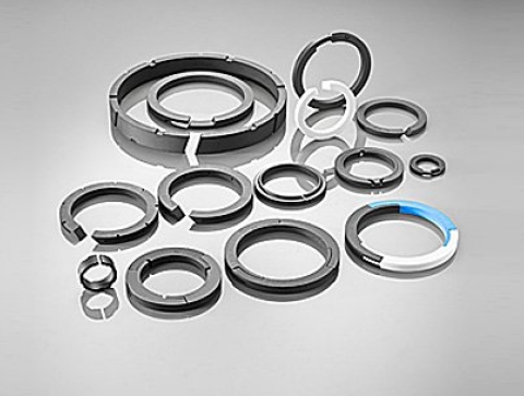 Piston rings and rider bands